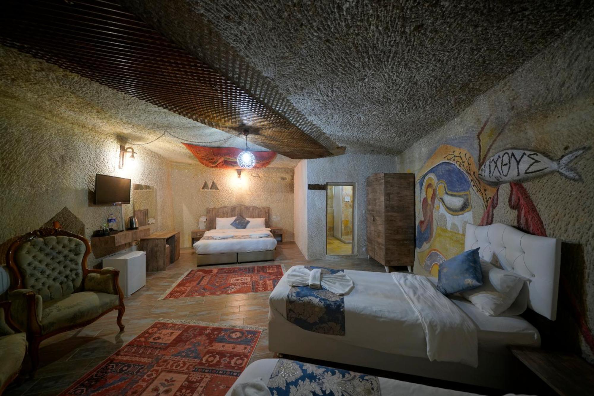 גורמה Adelya Cave Hotel מראה חיצוני תמונה