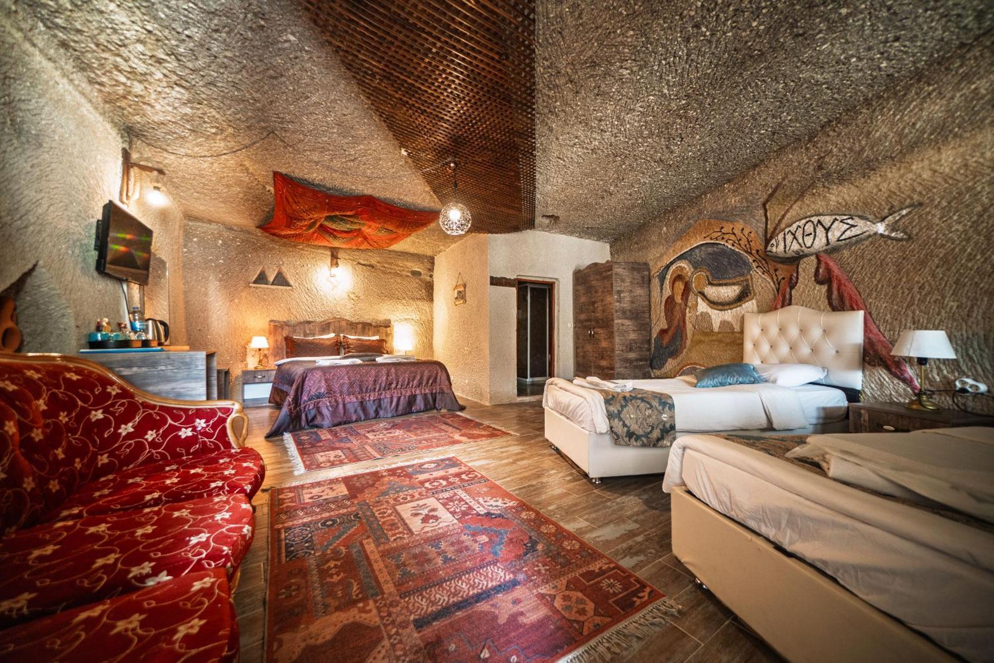 גורמה Adelya Cave Hotel מראה חיצוני תמונה